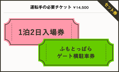 運転手様の必要チケット