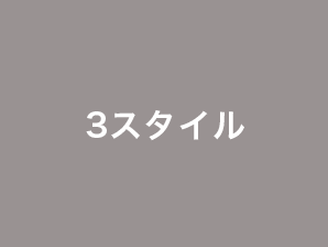 3スタイル