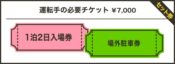 運転手の必要チケット