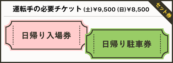 運転手の必要チケット